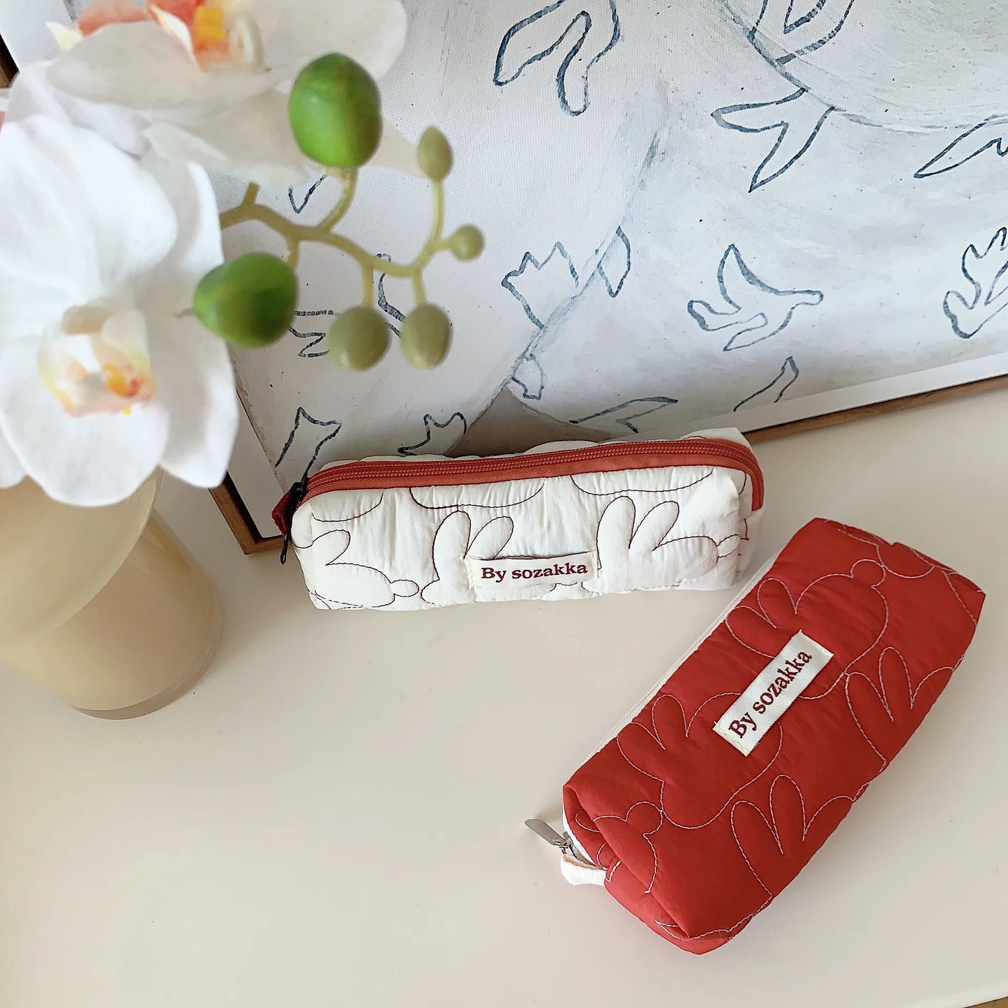 2025 Cute Rabbit Travel Cosmetic Lipstick Purse Storage Bag Kawaii Women Makeup Handbags Organizer Wallet Pouch Pencil Case Bags