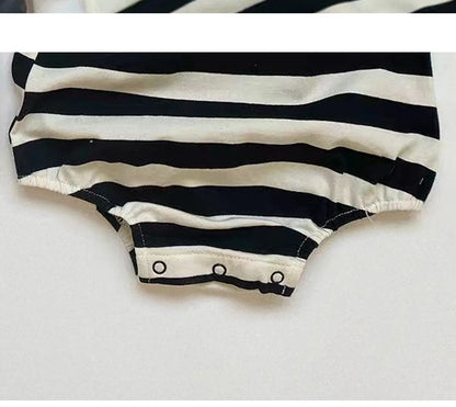 2-teilige Baby-Jungen-Kleidung für Neugeborene, Bodys, Baumwolldruck, ärmellose Säuglingskleidung, Cartoon-Bebes, Kleinkind-Overall, 0–18 Monate.