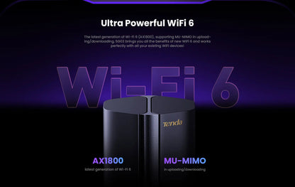 Tenda 5G SIM CPE Router AX1500 AX1800 Wi-Fi 6 wireless modem WiFi Hotspot 5G/4G/3G Multi-Mode 2.4Ghz 5Ghz Mesh Router SIM Card.