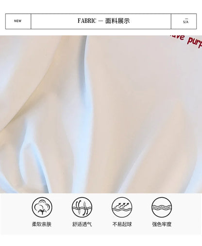 175kg plus size Damen büste Frühling Herbst loser Polo kragen Kaninchen besticktes Sweatshirt schwarz weiß 5xl 6xl 7xl 8xl 9xl.