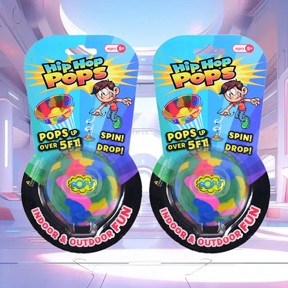 1Pc Camo Bounce Bowl Half Side Bouncing Ball Cloud Buckle Camo Bouncing Bowl Creative Children's Relief Toy.