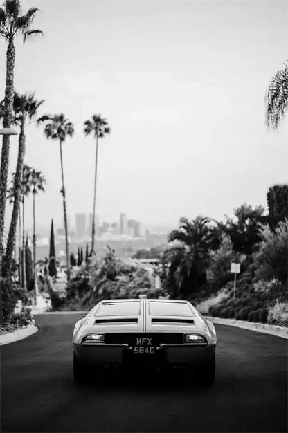 Black and White Store Poster Wall Art Canvas Print Luxury Fashion Super Car Picture for Living Room Home Nordic Decor Posters.