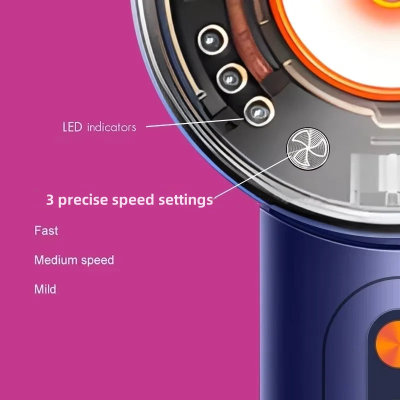 High-speed electric professional hair dryer negative ion hair care fast drying large wind power silent air blower hair dryer.