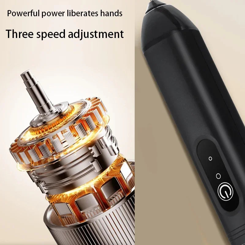 Xiaomi Rechargeable Electric Egg Beater With Stand Bracket 3 Speeds Adjustable Hand Whisk Drink Mixer Milk Frother for Coffee.