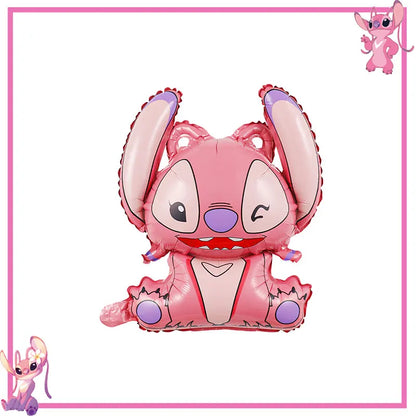 Disney Rosa Stich Geburtstag Party Dekorationen Geschirr Set Tischdecke Hintergrund Banner Für Kinder Geburtstag Dekorationen Lieferungen