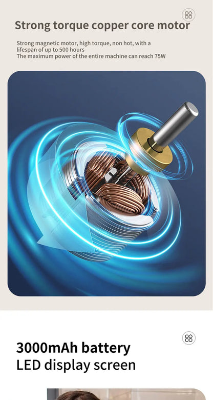 9-in-1 Electric Cleaning Brush Electric Spin Cleaning Scrubber Electric Cleaning Tools Parlour Kitchen Bathroom Cleaning Gadgets.