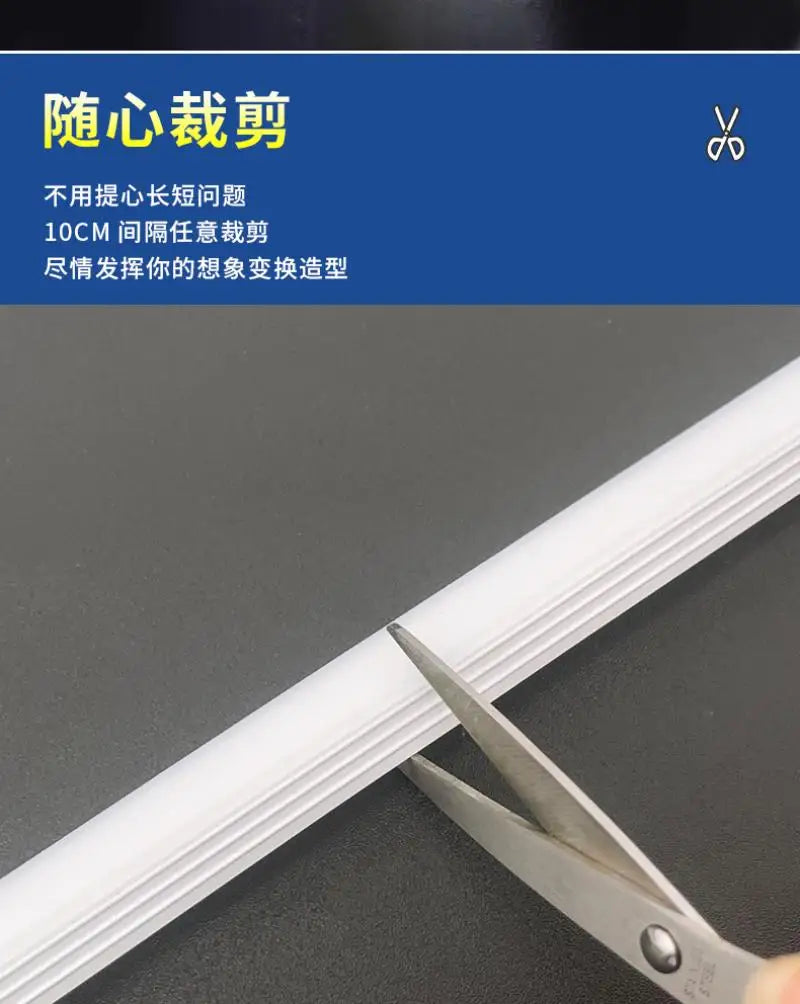 Flexible Embedded LED Neon Tube Silica Gel Covering Silicone Diffuse Channel DIY Outdoor Waterproof Strip Light WS2812B WS281.