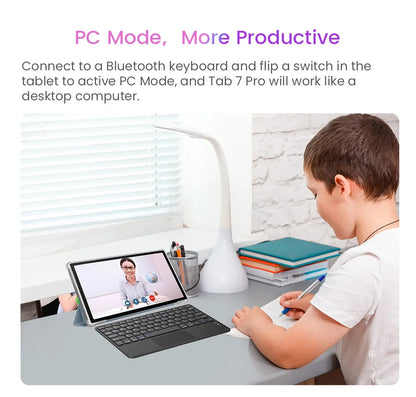 Blackview Tab 7 Pro Tablet Android 12 10.1Inch Touch Dual 4G LTE+5G WiFi 10GB+128GB 13MP+8MP 1920*1200 6580mAh Octa-Core.