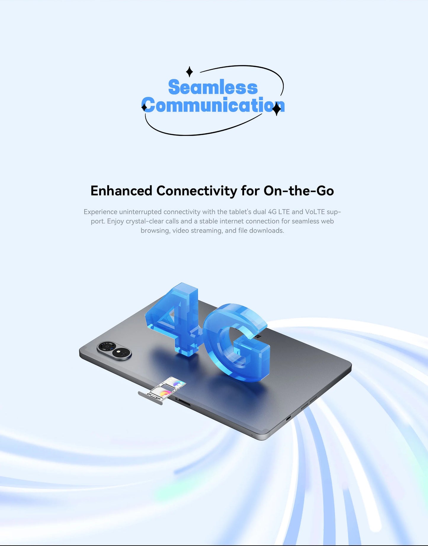 ALLDOCUBE iPlay60 Lite Tablet 10.95" 60Hz Display Unisoc T606 12GB(4GB+8GB Virtual)RAM 128GB ROM 4G LTE 8000mAh Android 14.