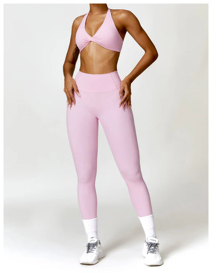 Women Sexy Beauty Back Gym Running Push Up Yoga Sports Bras Breathable Wrapped Yoga Sports Bras Triangle Cup Underwear Female.