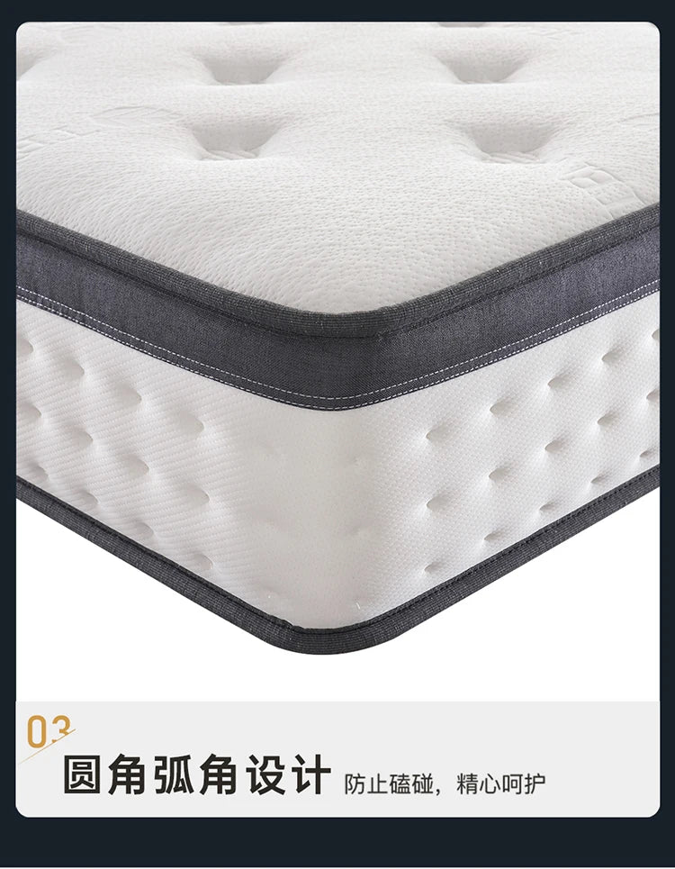 Moderne King-Size-Matratze aus weichem Doppellatex, luxuriöse Designer-Matratze, Queen-Size-Schlafzimmer, Colchon, eheliche Schlafzimmermöbel