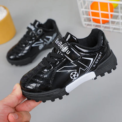 Soccer Cleats for Kids 2024 New Children Football Cleats Fashion Firm Ground Soccer Shoes