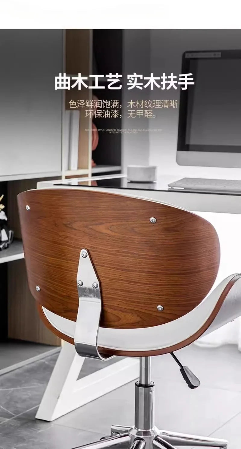 Massivholz Computer Stuhl Rückenlehne Hause Bequeme Langzeit Sitzen Gebrauchte Studie Stuhl Net Promi Lift Drehstuhl