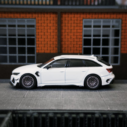 MGT 1/64 RS6 ABT Alloy Diecast Model Car Collection Toy Station Vehicle Gift For Adults （Without  packaging）.