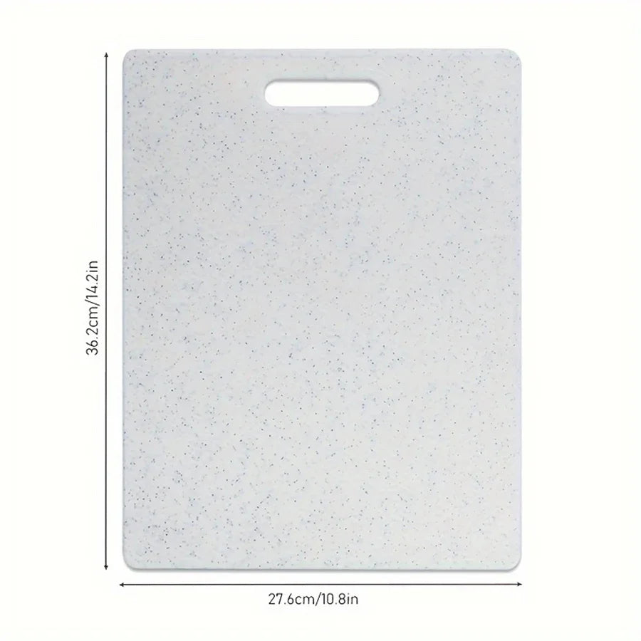 Marble Texture PP Cutting Board Antibacterial and Mildew Cutting Board Kitchen Vegetable Cutting Board Dishwasher Safe.