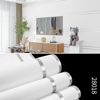 3d Tapete moderne einfache gestreifte Muster Wohnzimmer TV Hintergrund Wohnkultur Vliesstoff nicht selbst klebende Wanda uf kleber
