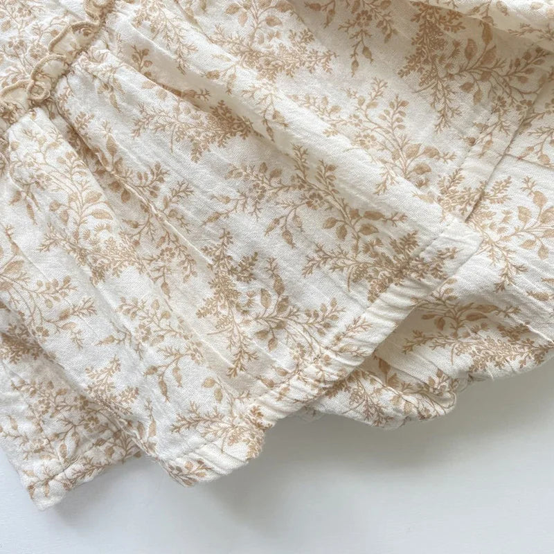 2024 neue Sommer Kleinkind Baby Body suits ärmellose Baumwolle Druck Neugeborenen Baby Overall 0-24m Kinder kleidung.