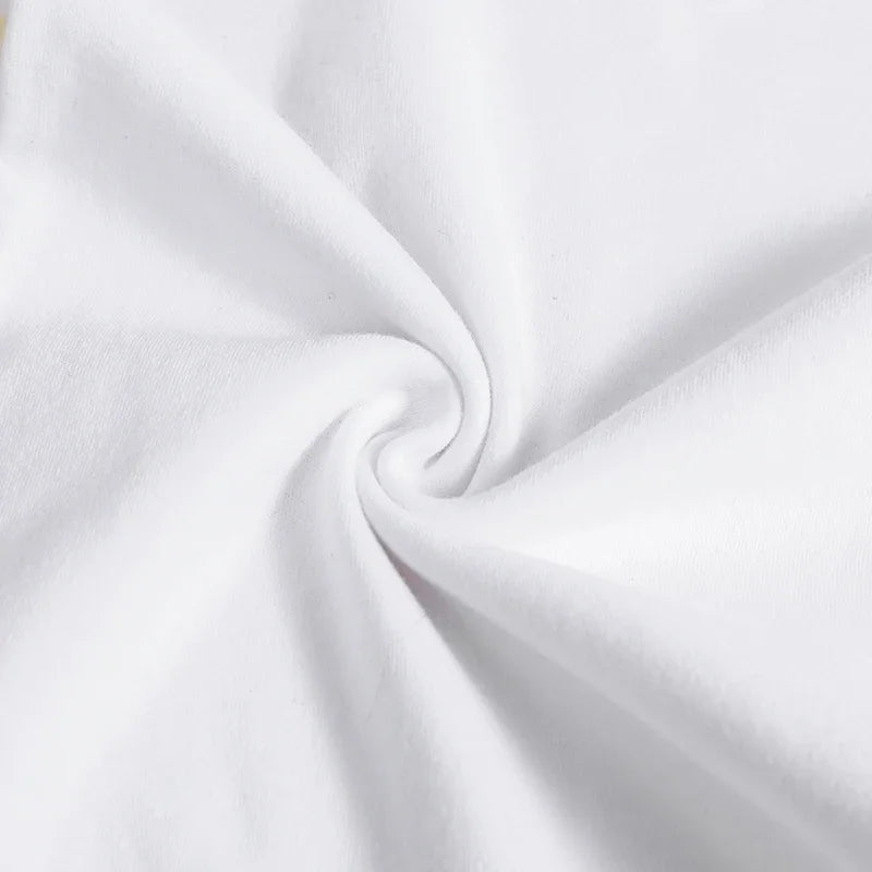 Sommer-Babykleidung mit Kawaii-Stich-Aufdruck, 100 % Baumwolle, Neugeborenen-Bodys und Einteiler für Jungen und Mädchen.