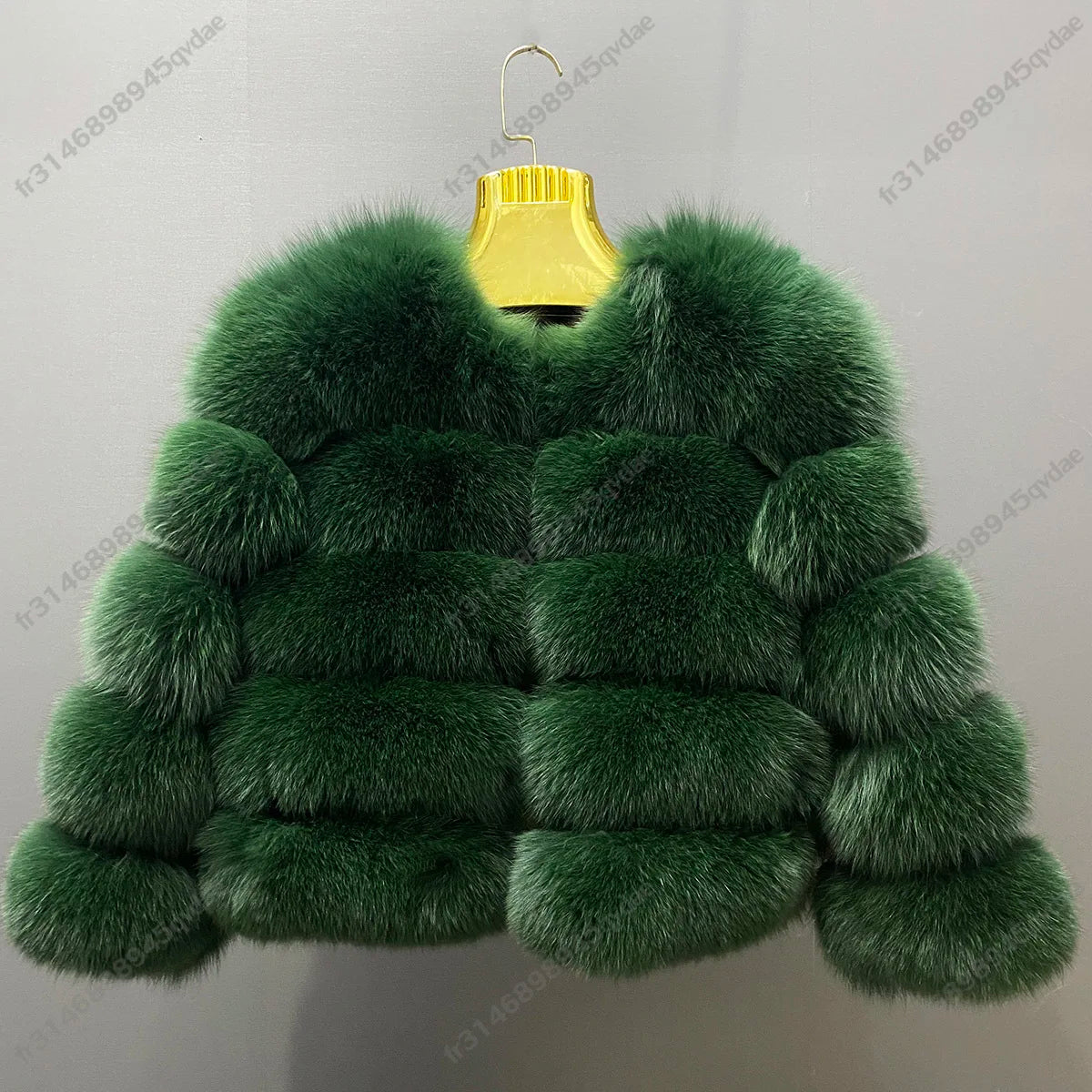 Damen Pelzmantel Damen Fuchspelzmantel Natürlicher Fuchsmantel Damen Werbeartikel Original echte europäische und amerikanische Modelle.