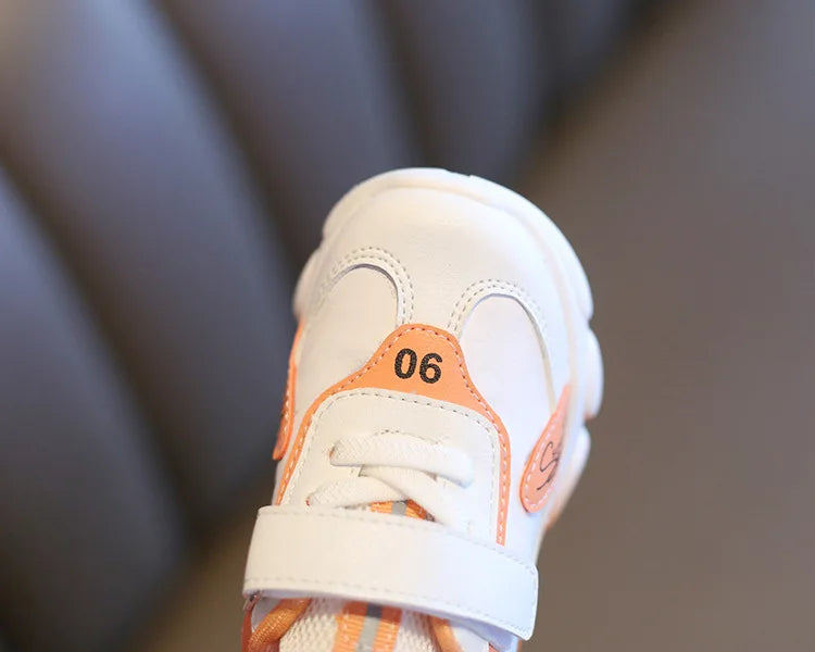 Size 20-31 Children Wear-resistant Casual Sports Shoes Baby Anti-slip Toddler Shoes Girls Boys Kids Soft Bottom Running Sneakers.