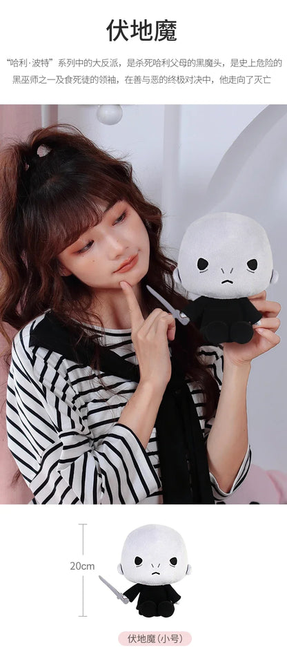 20/25cm Harry Potter Plush Toy Scarf Ron Movie TV Character Doll Soft Filling Stuffed Figure Collectible Gift Set.