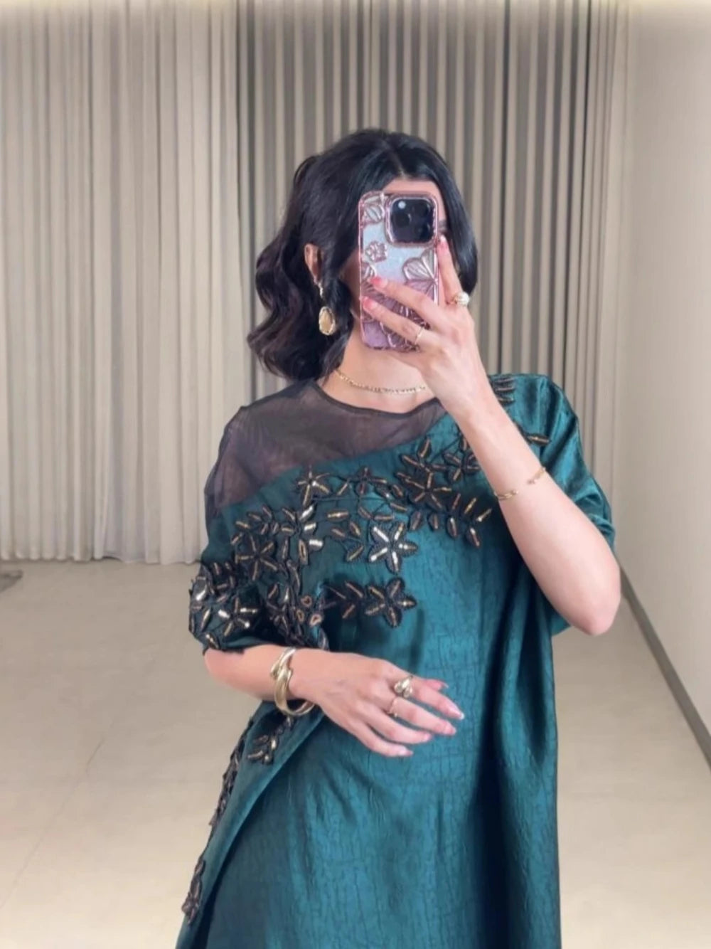 Charming Muslim O Neck Evening Dress Classy Embroidery Kaftan Straight Hot Sale Women Prom Gown Gorgeous Cocktail Arabic Wear.