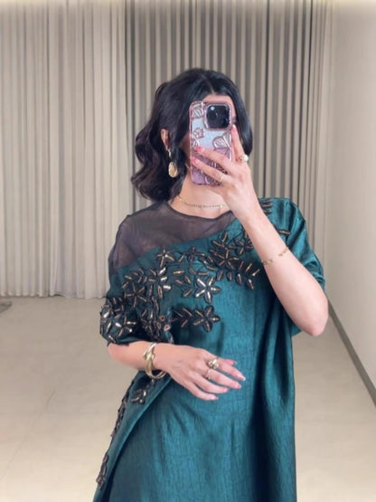 Charming Muslim O Neck Evening Dress Classy Embroidery Kaftan Straight Hot Sale Women Prom Gown Gorgeous Cocktail Arabic Wear.