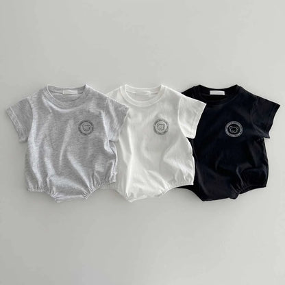 0-2Y Sommer Baby Body Niedlichen Cartoon Gedruckt Einteiliges für Kleinkinder Mädchen und Jungen Baby Kleidung Kleinkind Kurzarm Overall.