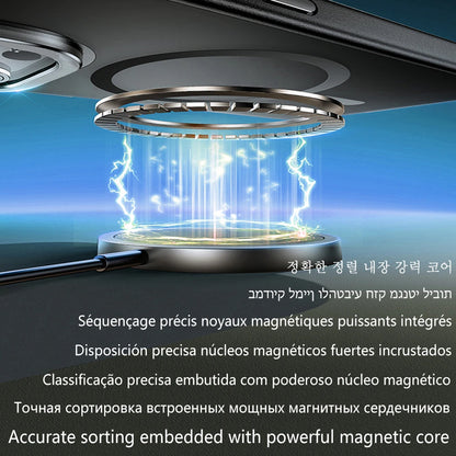 Magnet Fullback Protection Clear Case For Iphone 17 Pro Max 17 Air Apple Magsafe Cover Official Original Wireless Magnetic.