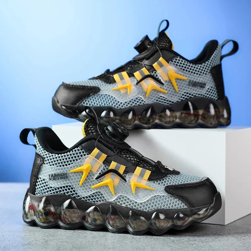 Luxury Boys Sneakers Children Casual Shoes 2023 Fashion Kids Sneakers Athletic Sports Tennis Shoes for Boys 7 To 12 Years.