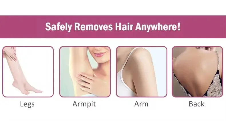 VGR Hair Remover Professional Epilator Electric Leg Body Rechargeable Underarms Portable Two Speeds Epilator for Women V-705.