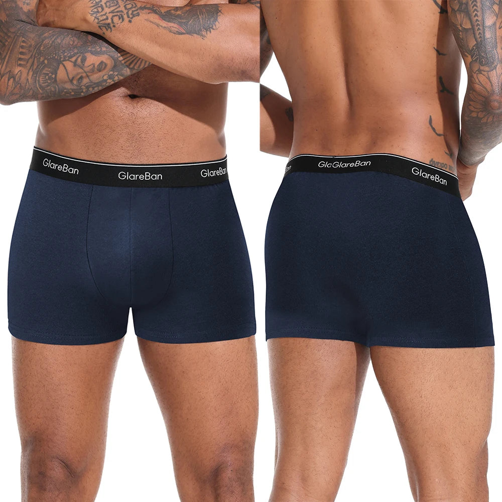 6 stücke Pack Baumwolle Boxer Männer Unterwäsche Männlich Marke Höschen Und Unterhose Für Homme Luxus Set Shorts Box Slips Marke briefs