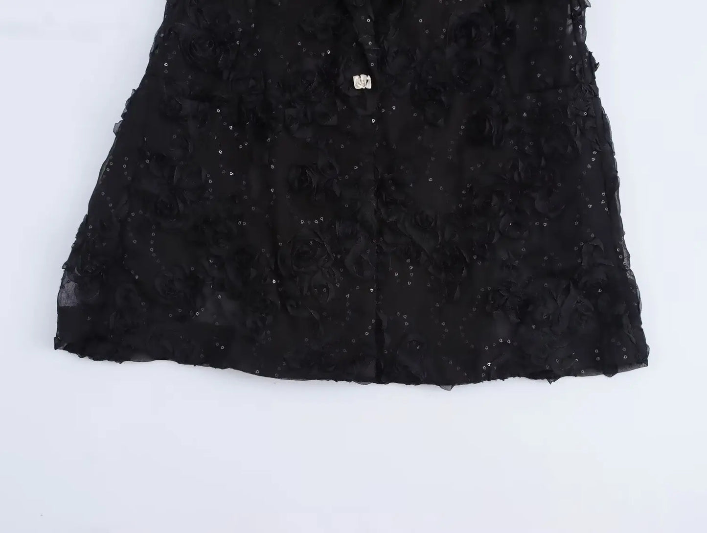 MUJER Sequin Pants Sets for Women 2 Pieces Flower Women's Pants Blazer Suits 2 Pieces Sets Women Outfit Semi Sheer Trousers Sets.