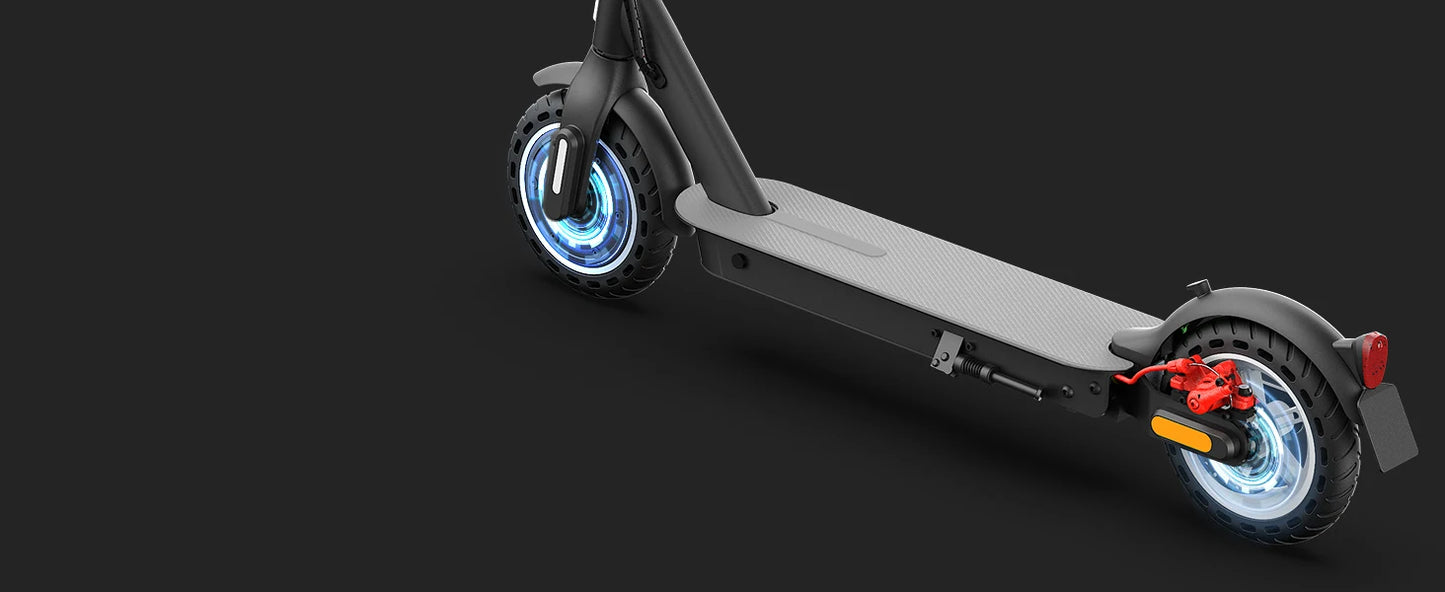 5TH WHEEL E30 ABE Adult Electric Scooter 350W Motor 36V 7.5AH Battery City Electric Scooter 8.5" Solid Tires Foldable E-Scooter.