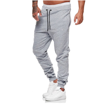 FGKKS 2023 New Loose Sport Pants Men's Slim-Fit Trend Straight Running Trouser High-Quality Design Casual Sweatpants Male.