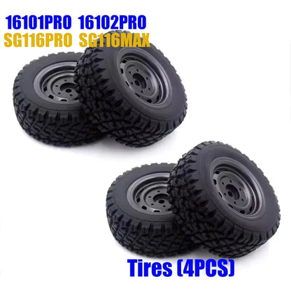 SCY 16101PRO 16102PRO SG116MAX RC Automotive Parts Turning Shaft Gear Bearing Pull Rod Steering Cup Swing Arm Motor Tire Screws