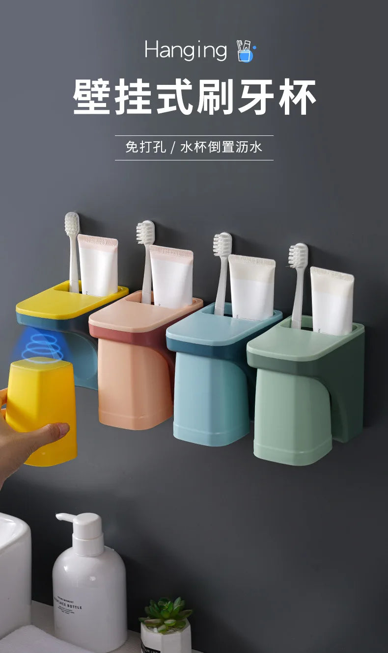 Mundwasser becherset, Bad becher halter, Zahn ablage