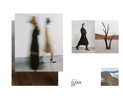 AMII Minimalist PU Leather Skirt For Women 2025 American Retro Knee-Length Skirt Solid Basics Business Women's Clothing 12553014.