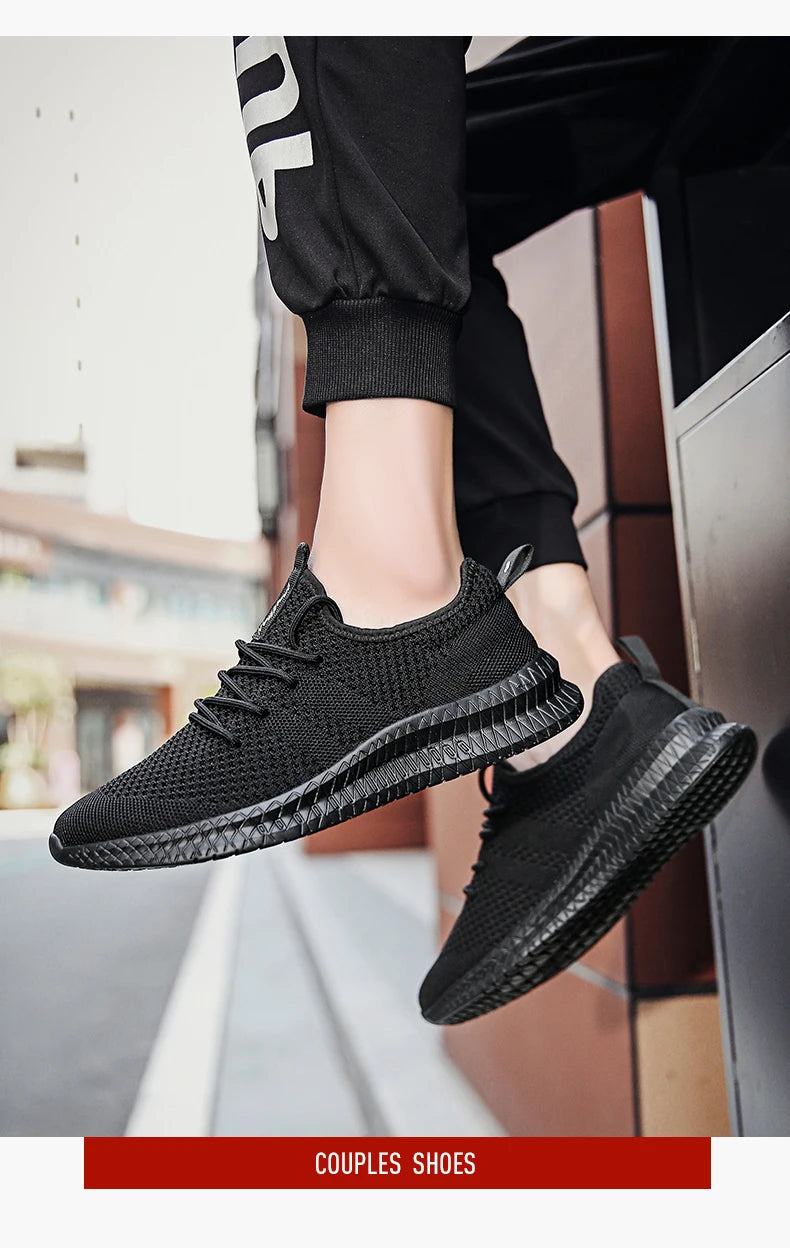 Men Walking Shoes Lightweight Breathable Sneakers 2024 Men Women Couple Casual Shoes Large-sized36-46 Flats Sneakers Men Shoes.