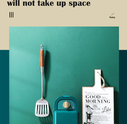 220V Timing multi-function electric sandwich maker waffle maker home breakfast machine toaster replaceable baking tray.