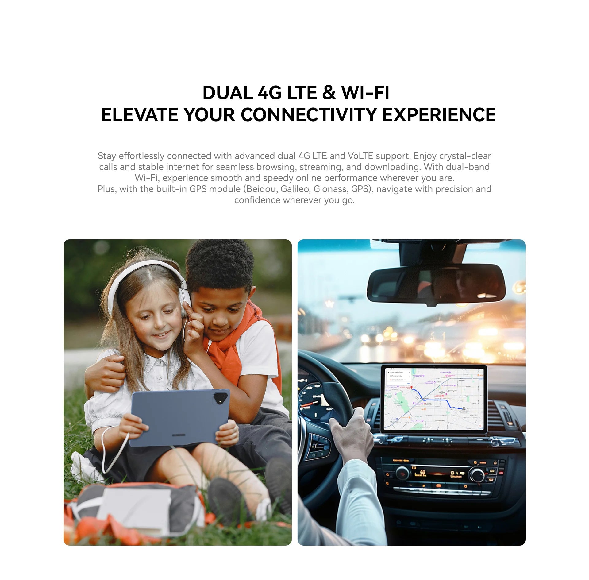 ALLDOCUBE iPlay60 Pro Tablet 10.95" 90Hz Display Helio G99 16GB(6GB+10GB Virtual) RAM 128GB ROM 4G LTE Android 14 7000mAh.