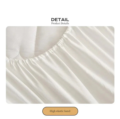 WASART King Size Double Bed Quilted Waterproof Mattress Protector Cover Elastic Fitted Sheet Protection Pad Thick Bedspread 150.