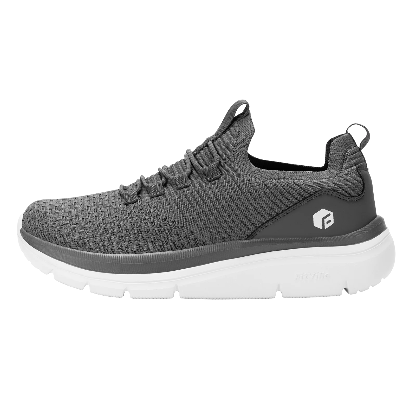 FitVille Herrenschuhe zum Hineinschlüpfen, leichte, breite Breite für Plattfüße, Plantarfasziitis, Fersenschmerzlinderung.