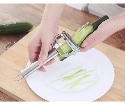 Multifunctional Stainless Steel  Kitchen Peeler Fruit Vegetable Potato Carrot Cucumber Grater Julienne Durable Vegetable Slicer.