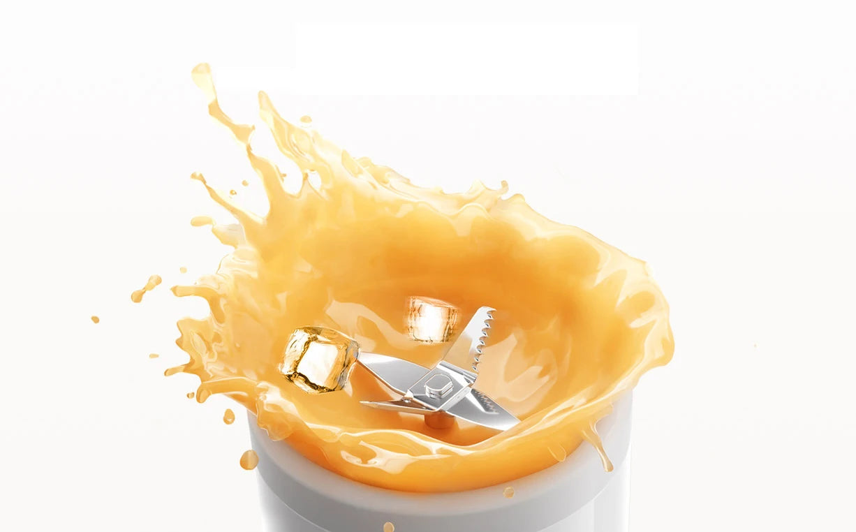 XIAOMI MIJIA Portable Blender,Makes 12 Cups Full Charge,Wireless and Portable,300ML Capacity Mixer Cup Juicer Machine,19,500rpm.