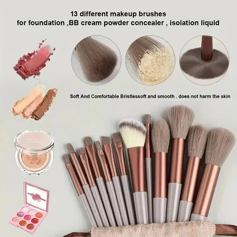Makeup Brush Set Soft Fluffy Professiona Cosmetic Foundation Powder Eyeshadow Kabuki Blending Make Up Brush Beauty Tool Makeup.