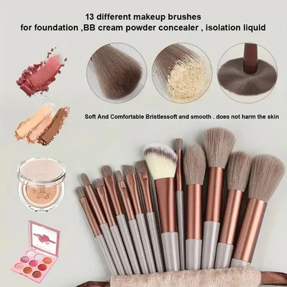 Makeup Brush Set Soft Fluffy Professiona Cosmetic Foundation Powder Eyeshadow Kabuki Blending Make Up Brush Beauty Tool Makeup.