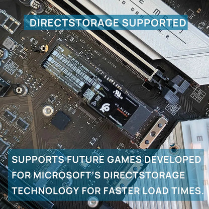 Western Digital SN850X 1TB 2TB 4TB WD_BLACK M.2 2280 NVMe PCIe Gen 4.0x4 SSD Solid State Drives for Gaming Computer Laptop PS5.