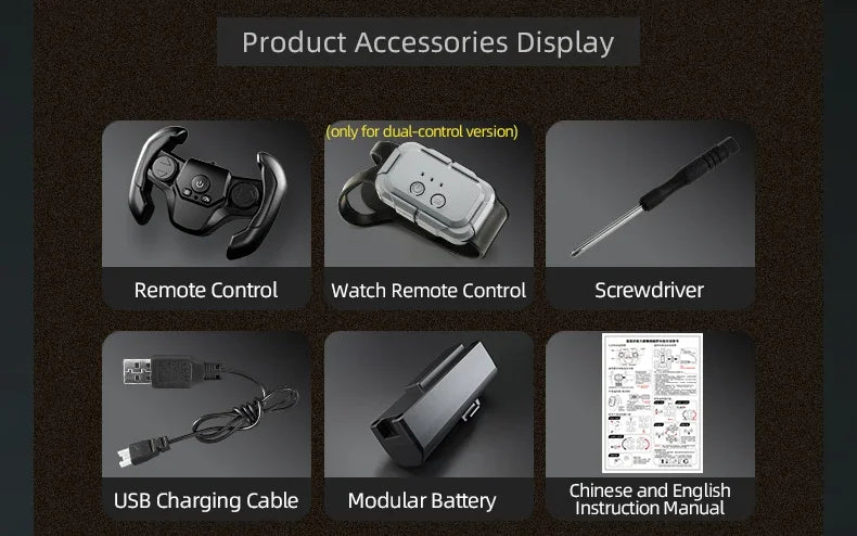 Q210 Amphibious Rc Car Dual Control 4WD Off-road Remote Control Waterproof Vehicle 2.4G Electric Climbing Crawler Toys for Kids