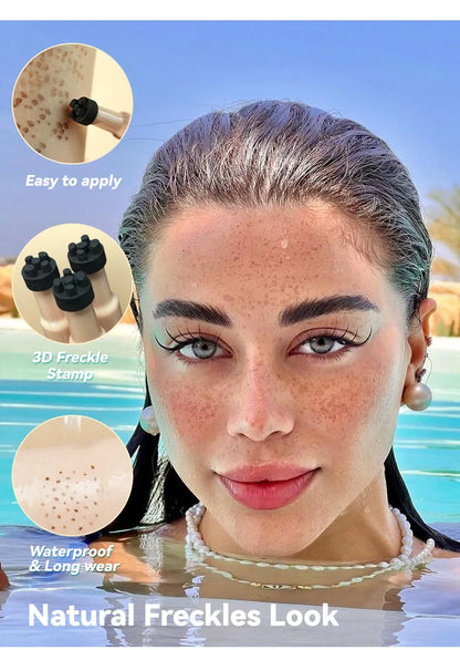 Natural Freckle Pen Waterproof Simulation Fake Spot Makeup Tool Lasting Waterproof Face Dot Spot Pen Eyeliner Korean Cosmetics.